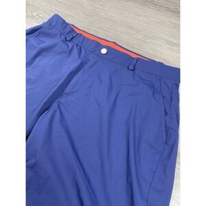 Redvanly Mens Hanover Athletic Pull-On Golf Shorts Navy Large